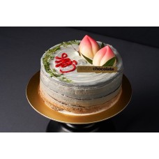 THE LONGEVITY PEACH CAKE (6" Size)