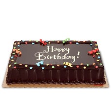 Dedication Chocolate Cake Medium (8x12)
