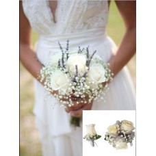 Corsage, Boutonniere & Bridal Bouquet Package