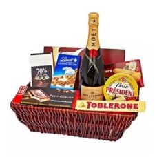 Moet & Treats Luxury Basket