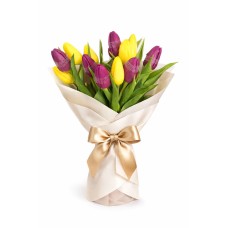 Triple Phalaenopsis Potted Violet Orchid