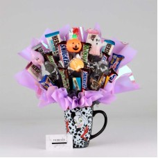Candy Bouquet "Cruella de Vil Mug with Chocolates"