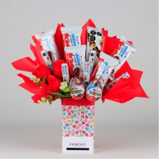 Candy Bouquet with Kinder Chocolates
