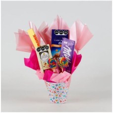 Candy Bouquet with Large Chocolate Bars