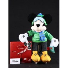Disney Mickey Mouse with Skis & Chocolates