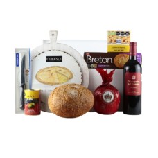 Gift Box with Cheese Board, Spanish Wine and More
