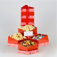 Tower of Love with Gourmet Delights "For You".