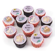 Mother's Day Animal Cupcakes
