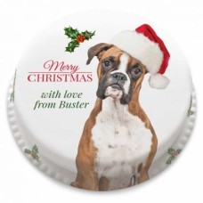 Buster's Christmas Cake (letterbox gift cake (serves 2-4))