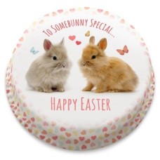 adorable bunny cake