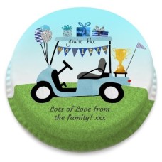 golf buggy cake (letterbox gift  cake(serves 2-4))
