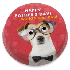 father's day dog cake (letterbox gift  cake(serves 2-4))