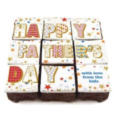 Happy Father's Day Brownies