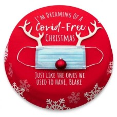 A Covid Free Christmas Cake (letterbox gift cake (serves 2-4))