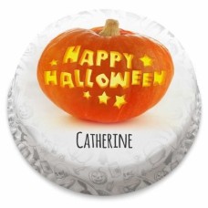 halloween pumpkin cake (small party cake (serves 10-12))