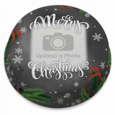 Christmas Chalkboard Photo Cake (letterbox gift cake (serves 2-4))