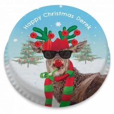 Reindeer Dude Cake (letterbox gift cake (serves 2-4))