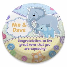 New Baby Elephant Cake (Small Party Cake (Serves 10-12))