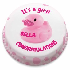 Pink Duck Cake (Small Party Cake (Serves 10-12))