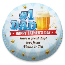 no.1 beer cake (letterbox gift  cake(serves 2-4))