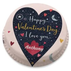Celestial Love Cake (letterbox gift cake (serves 2-4))