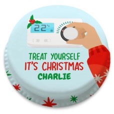 Christmas Thermostat Cake (letterbox gift cake (serves 2-4))