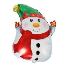Snow Man Xmas Balloon