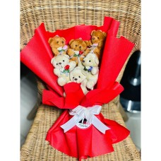 Soft Plush TeddyBears Bouquet