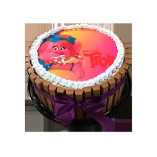 Personalized Kit-Kat Cake