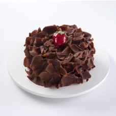 Chocolate Mousse Cake With Strawberry (1 Kg)