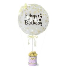 Congrats Glitter - Balloons & Chocolates Gift (Congrats Glitter - Congratulation Balloons 18" Chocolates 8 pcs)