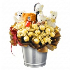 Ferrero Pot - Ferrero Rocher Chocolate Bouquet