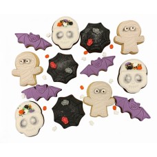 Trick or Treat Halloween Cookies (6 Cookies)