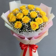 1 Dozen Of Yellow Roses