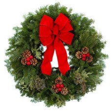 Pinecones & Berries Wreath (Shown)