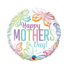 Butterfly Happy Motherâ€™s Day Foil Balloon
