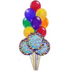 10 Birthday Balloons (Air Balloons)