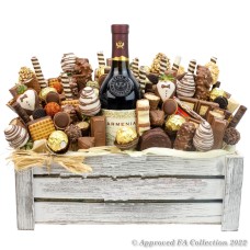 Chocolate and Wine Basket