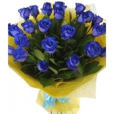 Blue Mystery Of 25 Blue Roses (25 Roses)