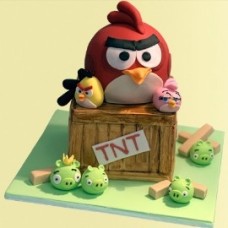 Angry Birds Cake