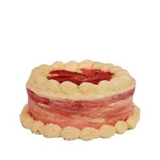 Raspberry Vanilla Swirl Cake