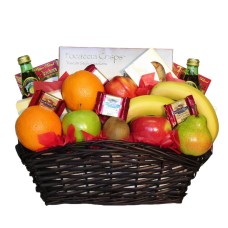 Classic Fruit & Gourmet Gift Basket