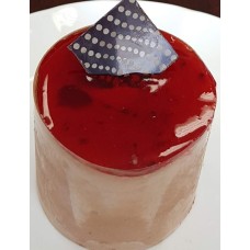 2.5 Inch Chocolate Strawberry Mousse