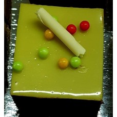 2.5" Square Lemon Mousse