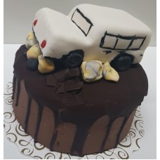 Signature Cakes 8" Rocky Road Jeep