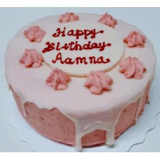 Strawberry Mousse (6 inch serving 4-8)