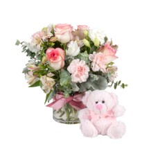 Newborn Pink Flowers (Standard)