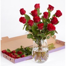 The Letterbox Dozen Red Roses