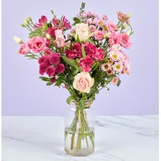 Spring Bouquet In Vase Arrangement
