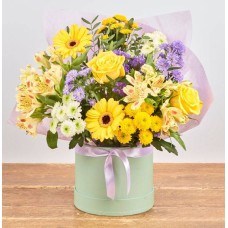 Beautiful Spring Green Hatbox